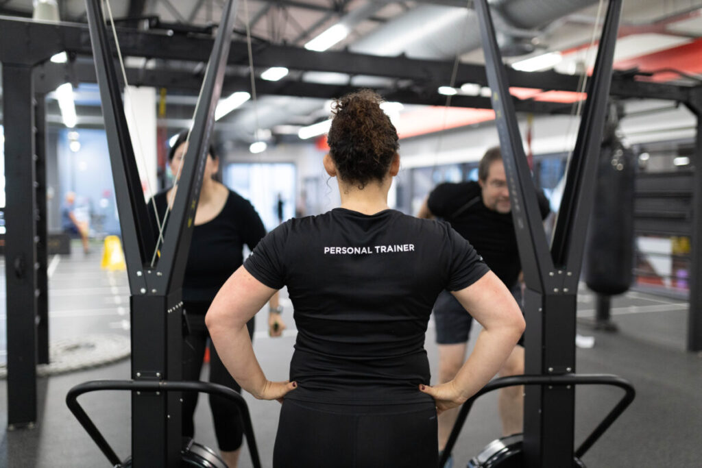 The initial workout might be light, focusing on form and technique to prevent injury.